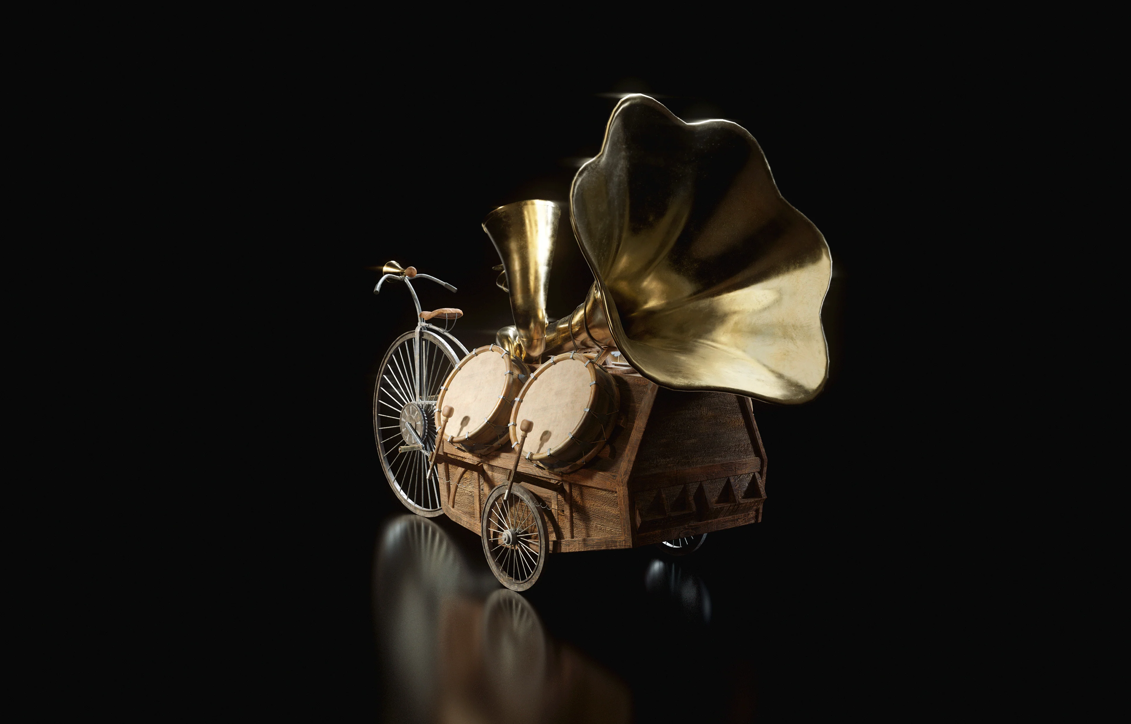Band Wagon 3D Model - Image 5