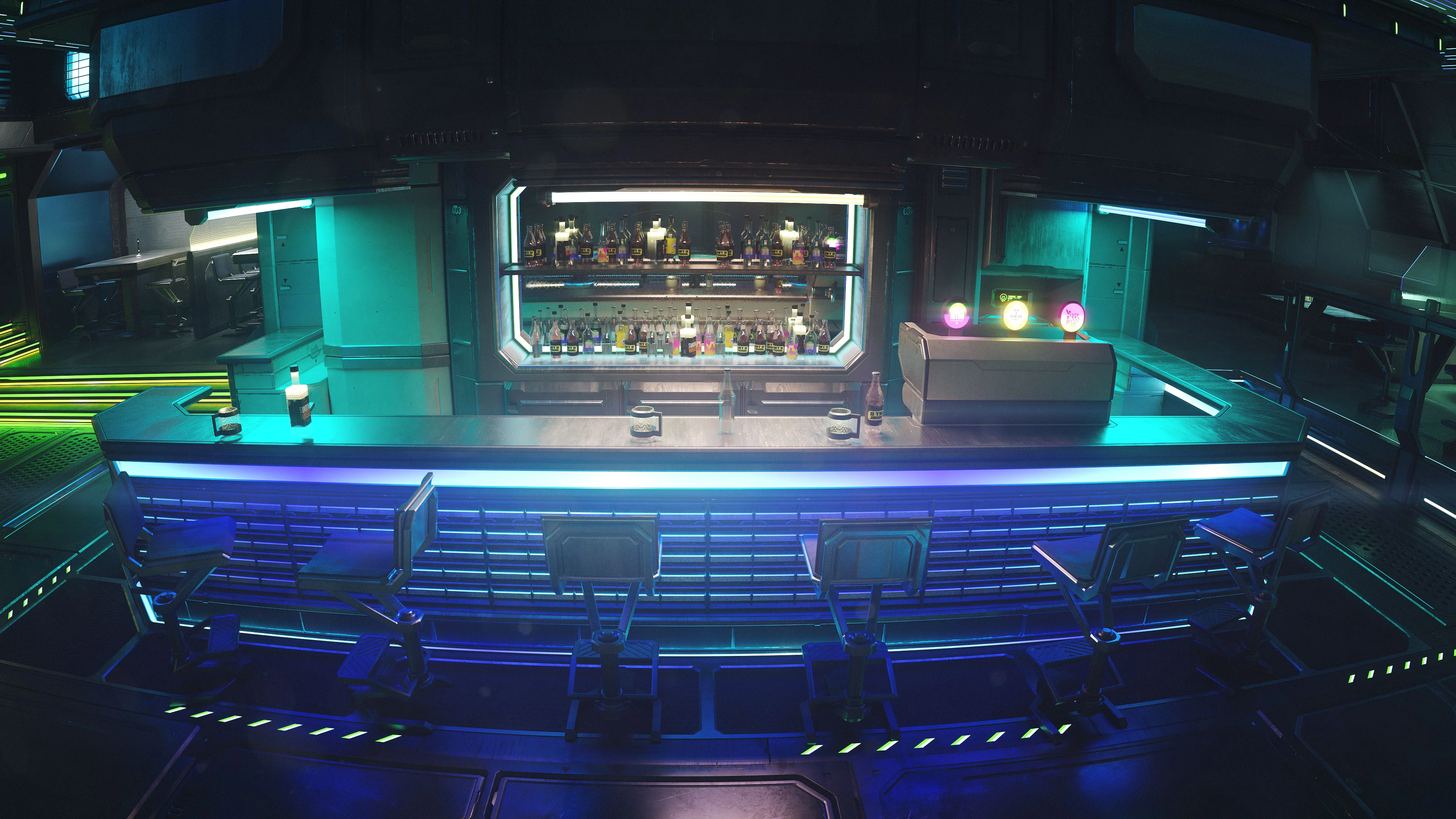 CyberPunk Interiors - Image 30