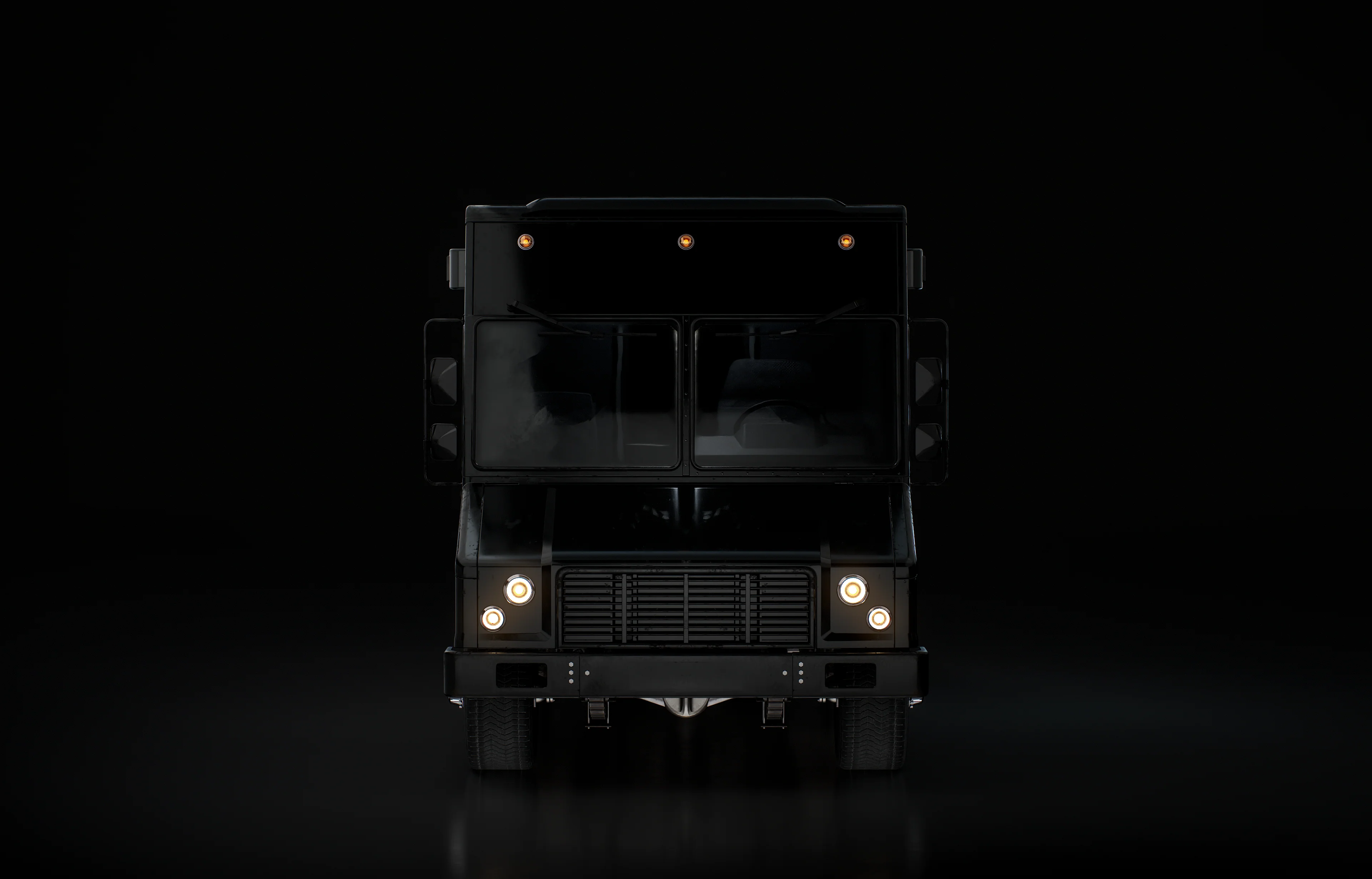 Delivery Truck 3D Model - Image 3