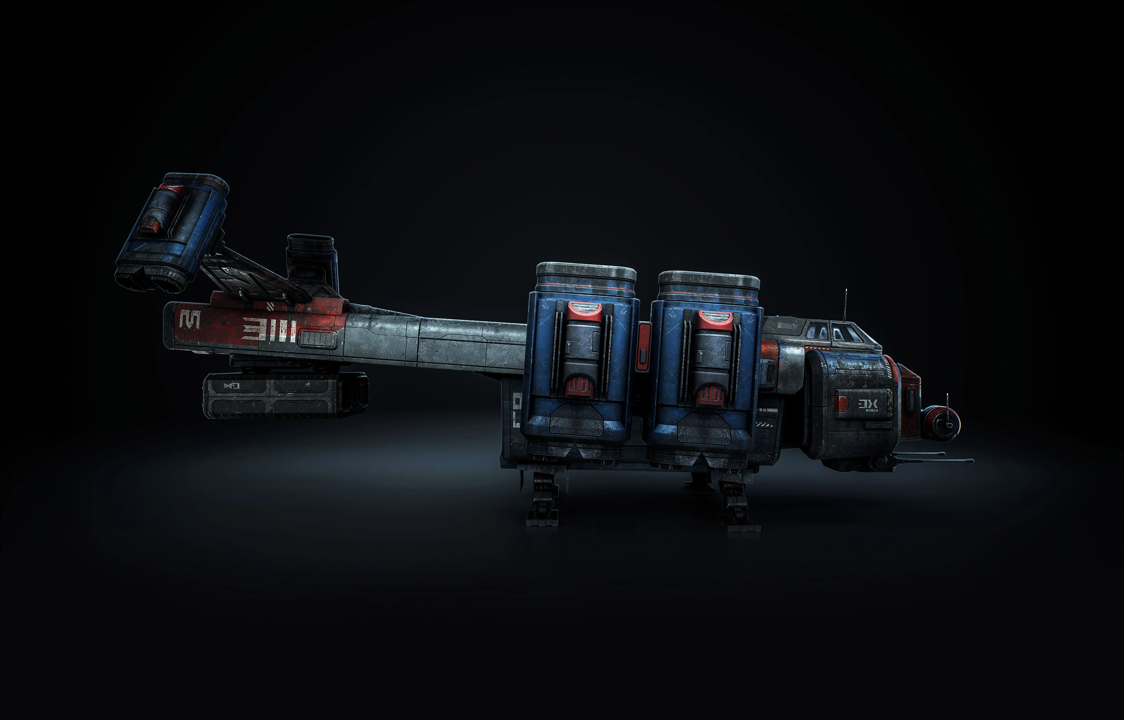Dropship 3D Model - Image 7