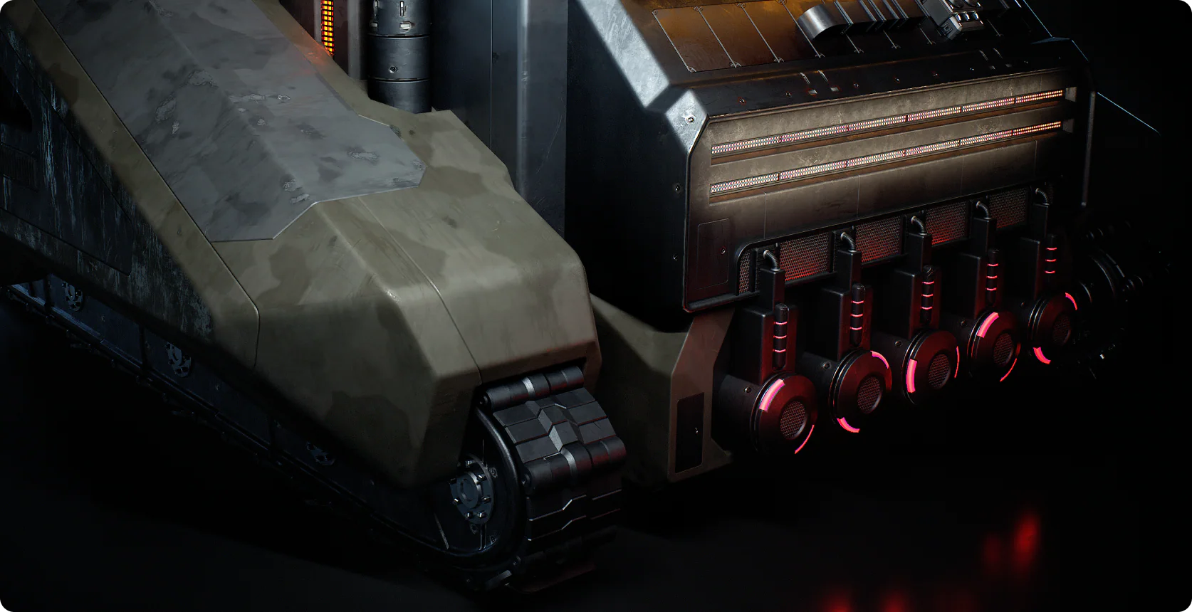 Mobile Mech Warehouse 3D Model - Image 9