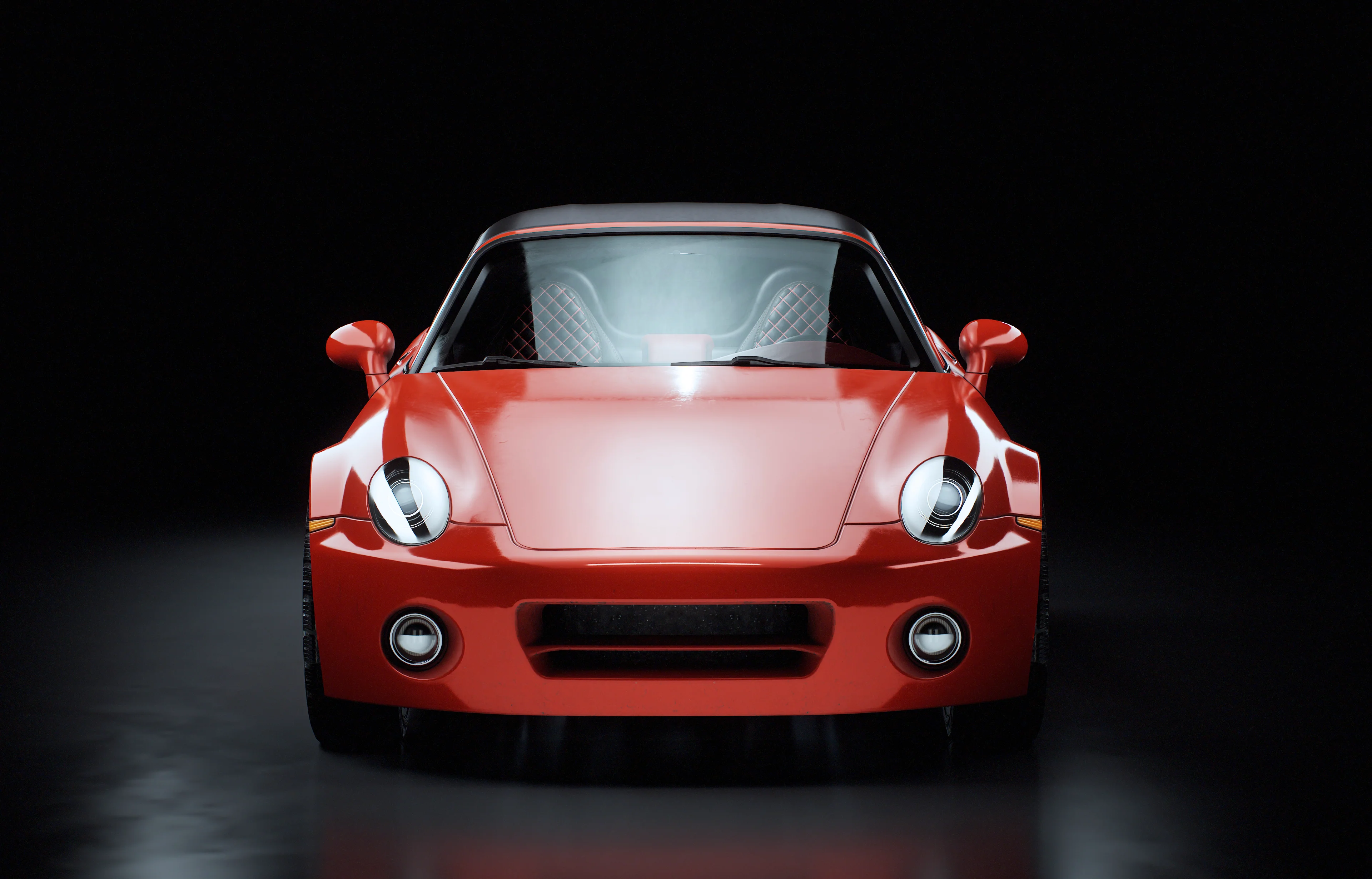 Sports Car 3D Model - Image 3