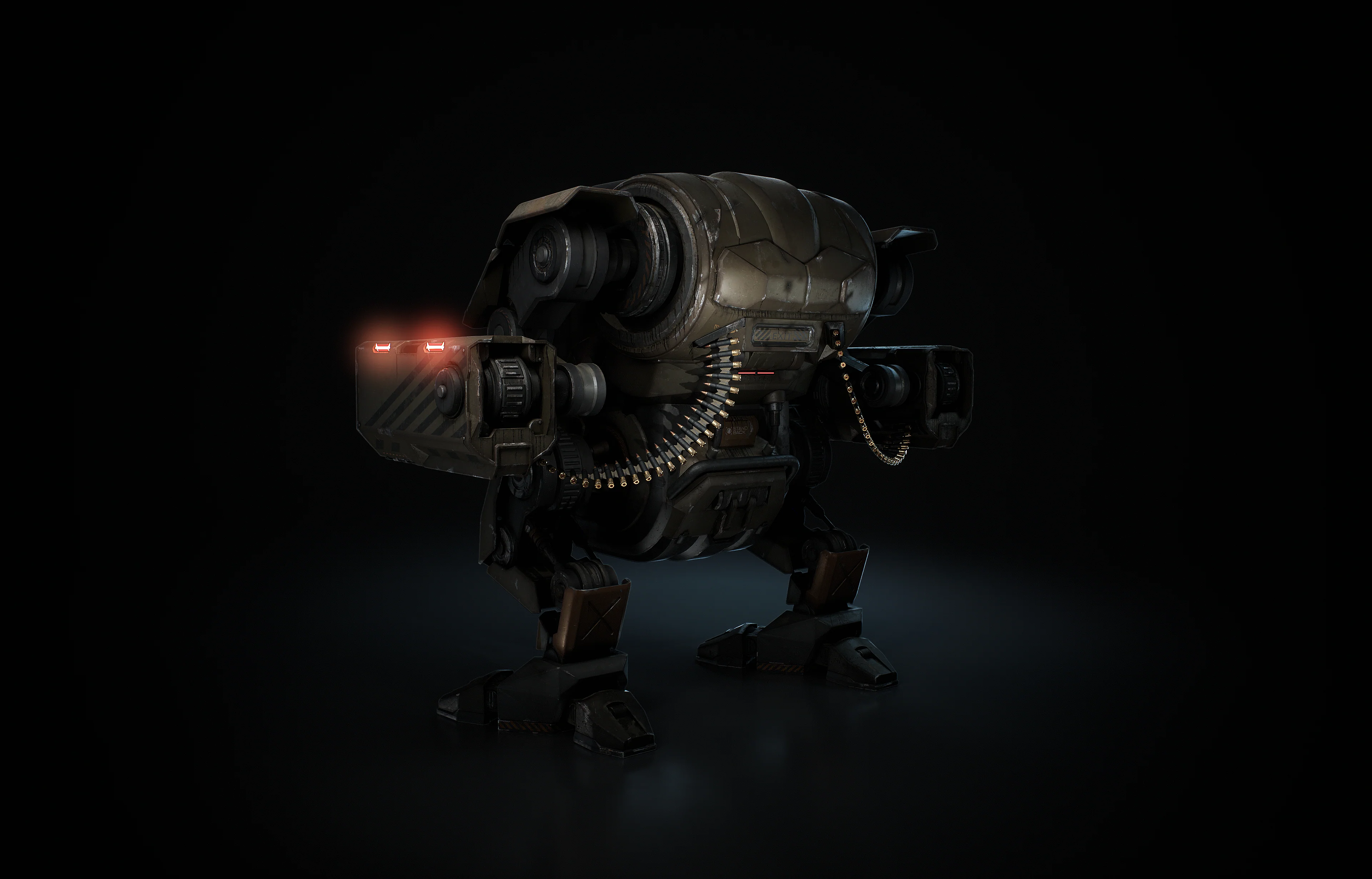 Tank Mech 3D Model - Image 6